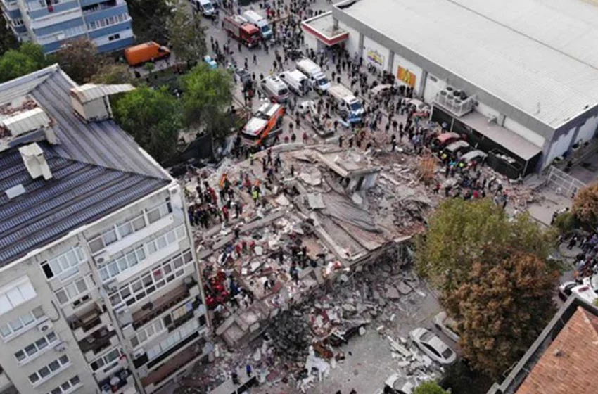 İzmir'de hayatını kaybedenlerin sayısı 64 oldu