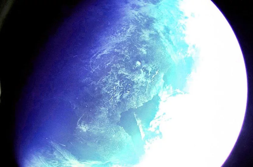 Kuzey Kore'nin füzesi uzaydan görüntü paylaştı