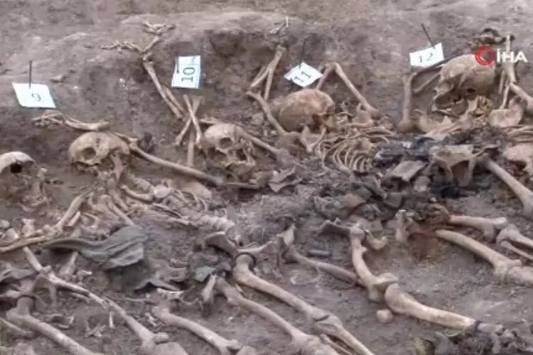 Azerbaycanlılara ait yeni bir toplu mezar bulundu