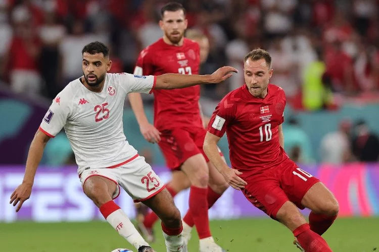 Danimarka-Tunus mücadelesinde gol sessizliği