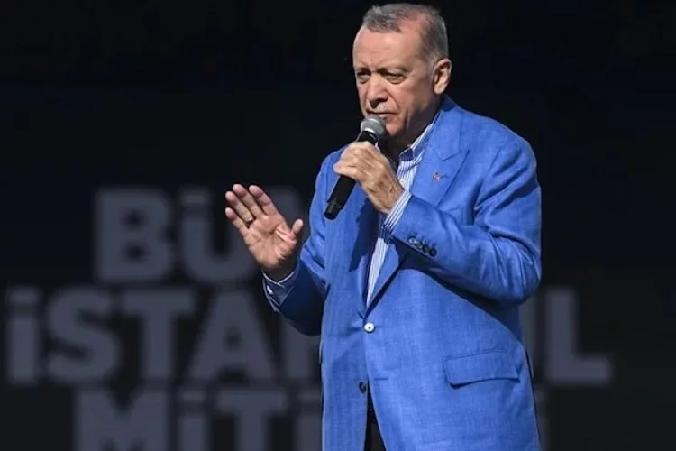 Erdoğan 8 yıllık projeyi müjde olarak duyurdu