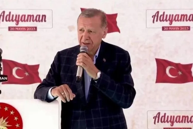 Erdoğan deprem bölgesinde: Kılıçdaroğlu'nu hedef aldı!