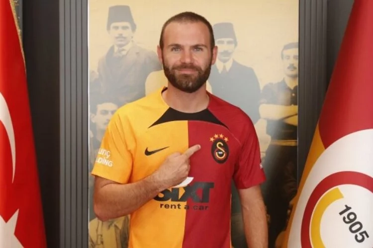 Galatasaray'ın yeni futbolcusu Juan Mata hedefini açıkladı