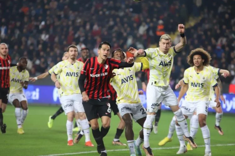 Gaziantep FK - Fenerbahçe maç sonucu: 1-2