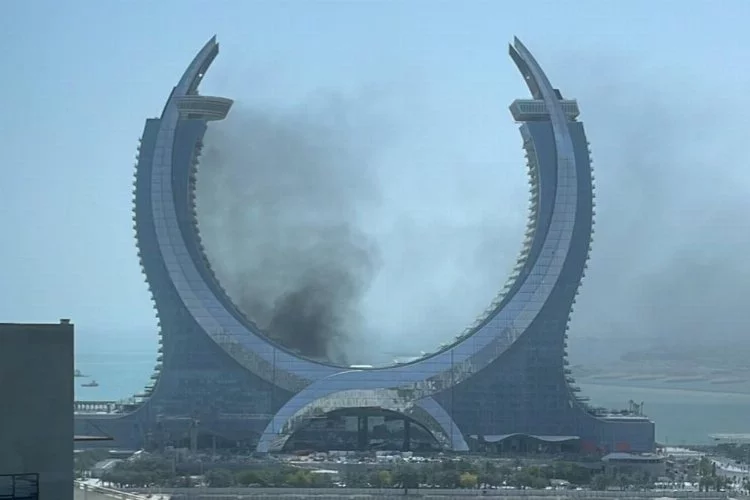 Katar’da Dünya Kupası’nda taraftarların kaldığı bölgede yangın