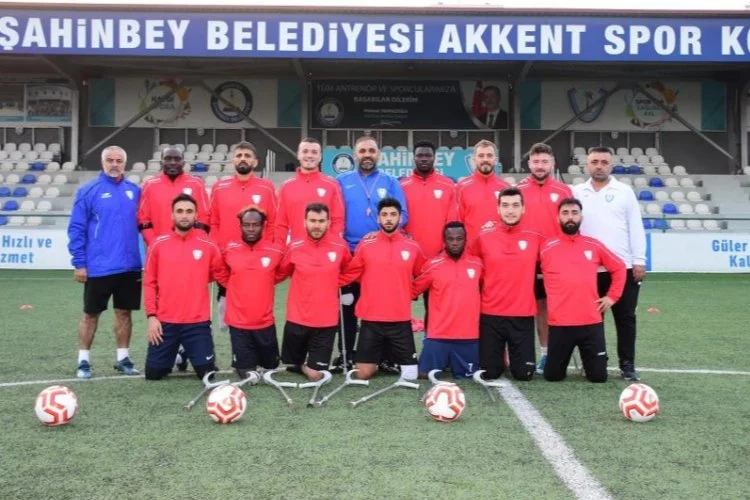 Şahinbey Ampute Takımı'nın hedefi Türkiye Kupası