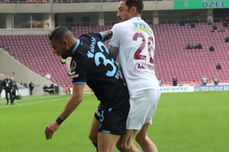 Trabzonspor, Hatay engeline takıldı